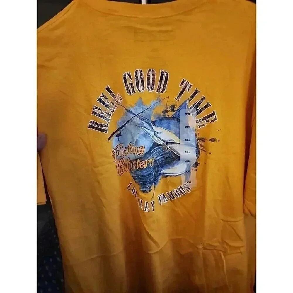 Well‎ Worn Los Angeles Cross Wings Loyalty Gray Graphic Print T-Shirt Size 4XL